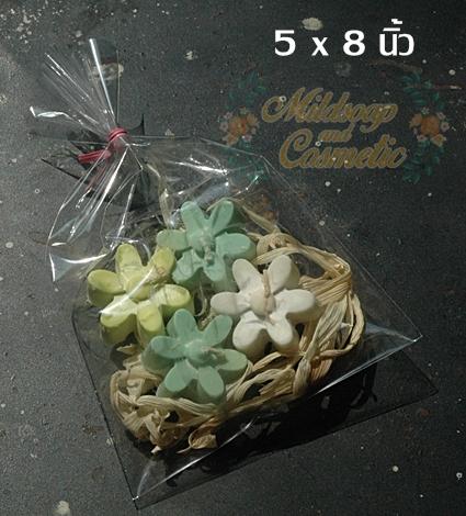 ถุงแก้ว ขนาด 5 x 8 นิ้ว