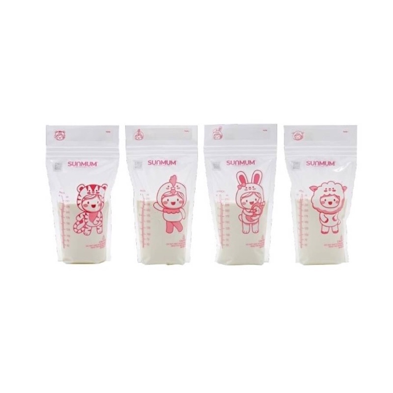 Breastmilk Storage Bags Sunmum (ซันมัม) ถุงเก็บน้ำนม ผลิตภัณฑ์เพื่อแม่และเด็ก