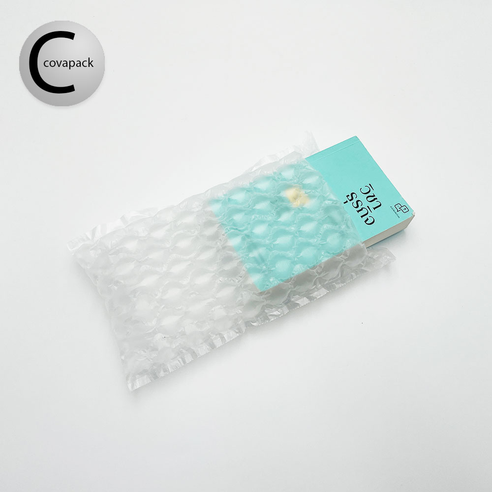 Covapack ม้วนฟิล์ม ซองบับเบิ้ลกันกระแทก ขนาด 32x20cm หลังเป่าลม23x15cm ยาว 200เมตร ใช้กับเครื่องทำพลาสติกกันกระแทก