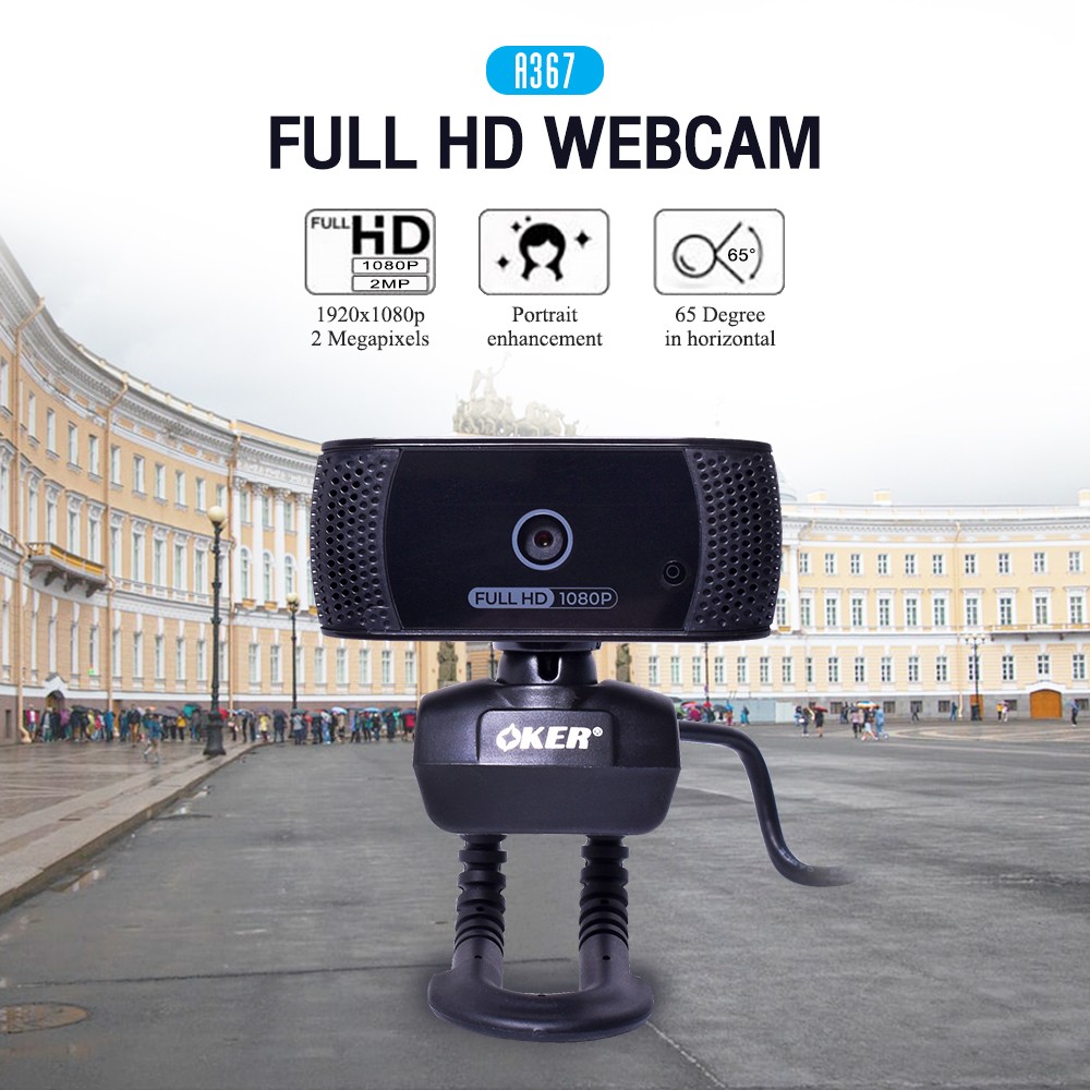 A367 OKER FULL HD1080P WEBCAM SKU-02480