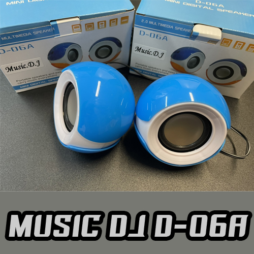 MUSIC DJ D-06A MINI SPEAKER USB SP-MJ-UB-D06XX
