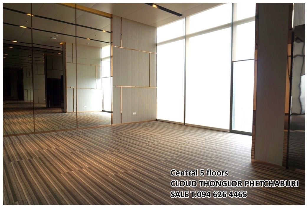 SALE CLOUD THONGLOR PHETCHABURI Cloud ทองหล่อ-เพชรบุรี 2 bed 53.68 ตร.ม. Built-in furniture ชั้น 17