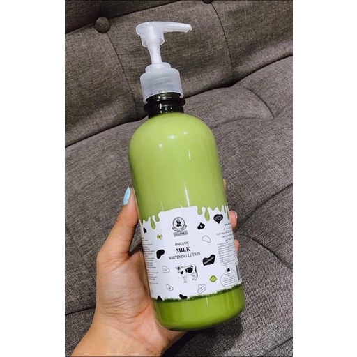 DR.JAMES ORGANIC MILK WHITENING LOTION 500 ml. ดร.เจมส์ โลชั่นน้ำนม ออแกนิก ผลิตจากชั้นบนสุดของน้ำนมวัว