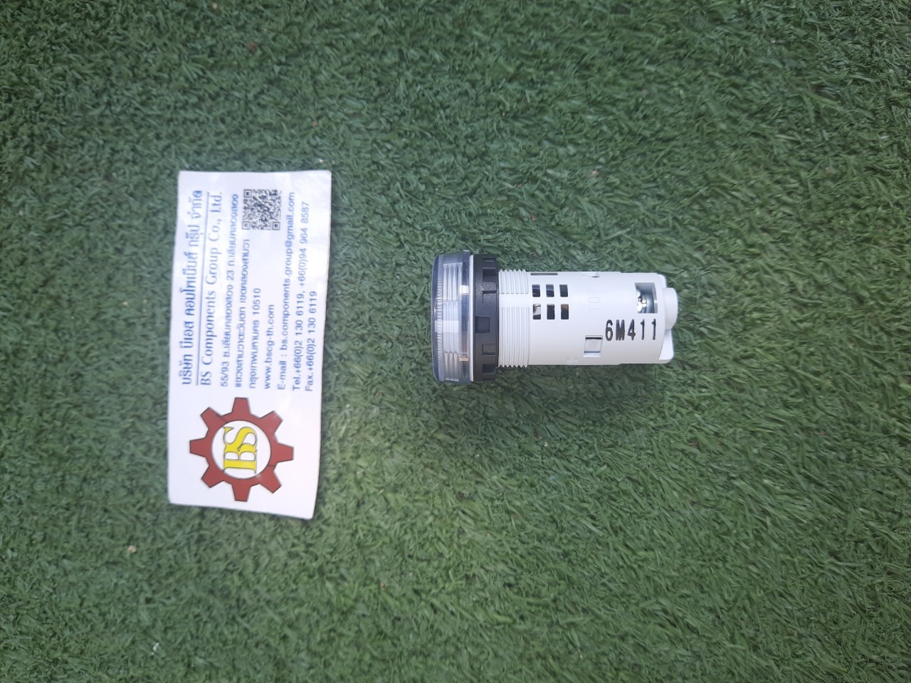 IDEC : PL Lamp 22mm YW1P-1UQM3W 220VAC ขาว