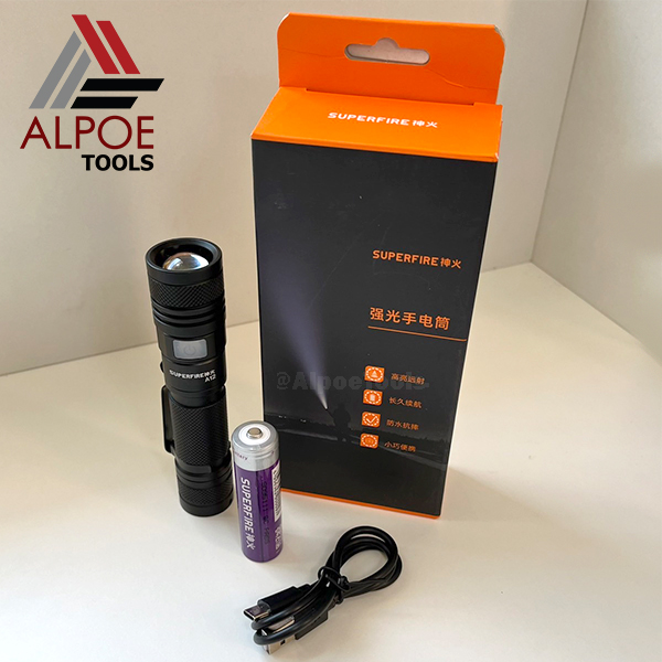 ไฟฉายแรงสูง Superfire / Supfire รุ่น A12