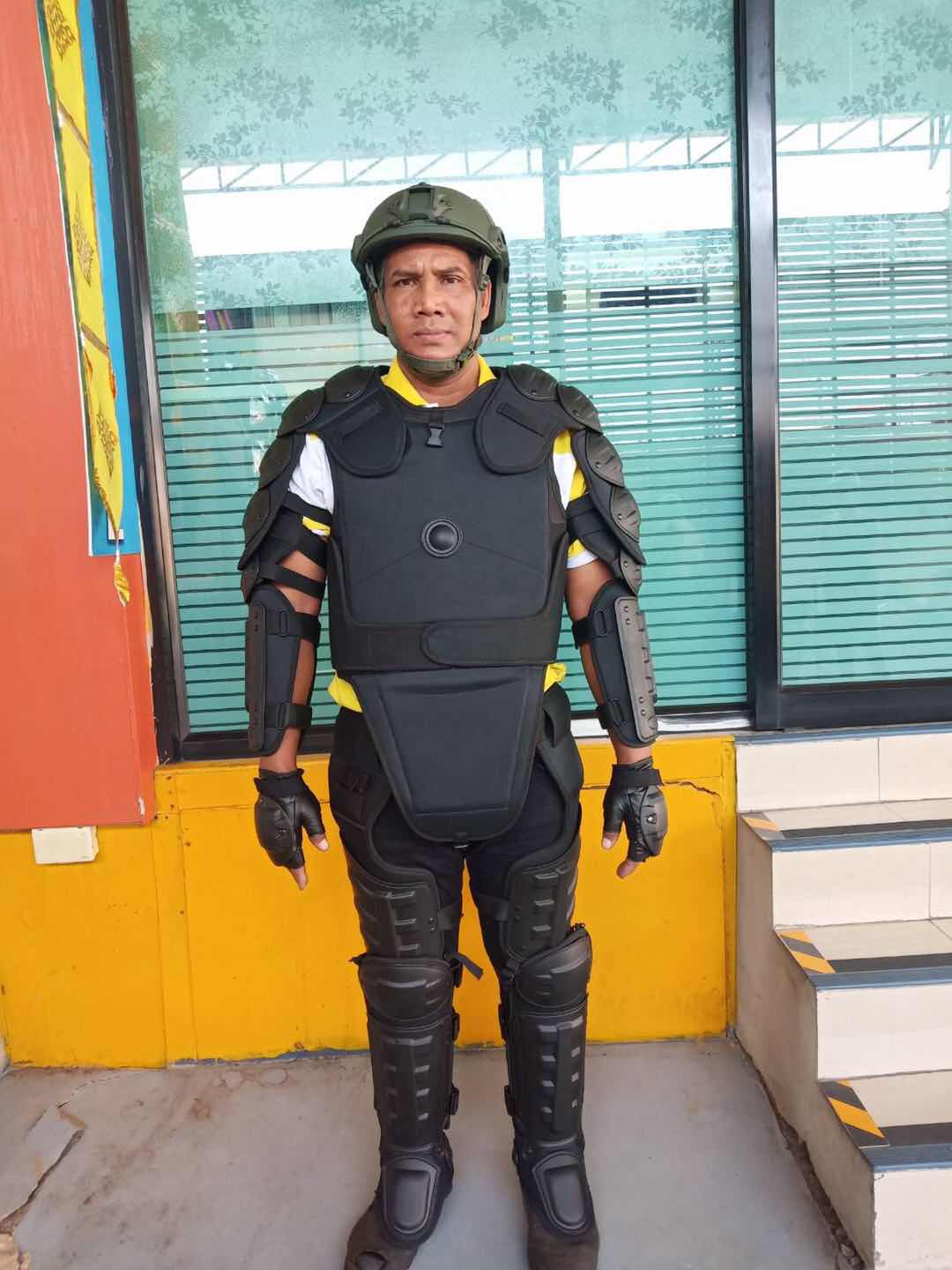 Anti Riot Suit ชุดปราบจราจล ชุดป้องกับบุคคล ชุดนิรภัย ชุดควบคุมฝูงชน