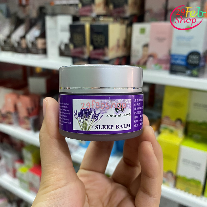 Natural Herb Sleep Balm Lavender 40g บาล์ม ลาเวนเดอร์
