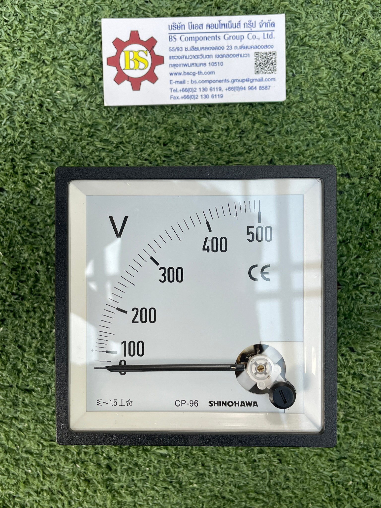 SHINOHAWA : AC Volt CP-96 500V 96x96mm.