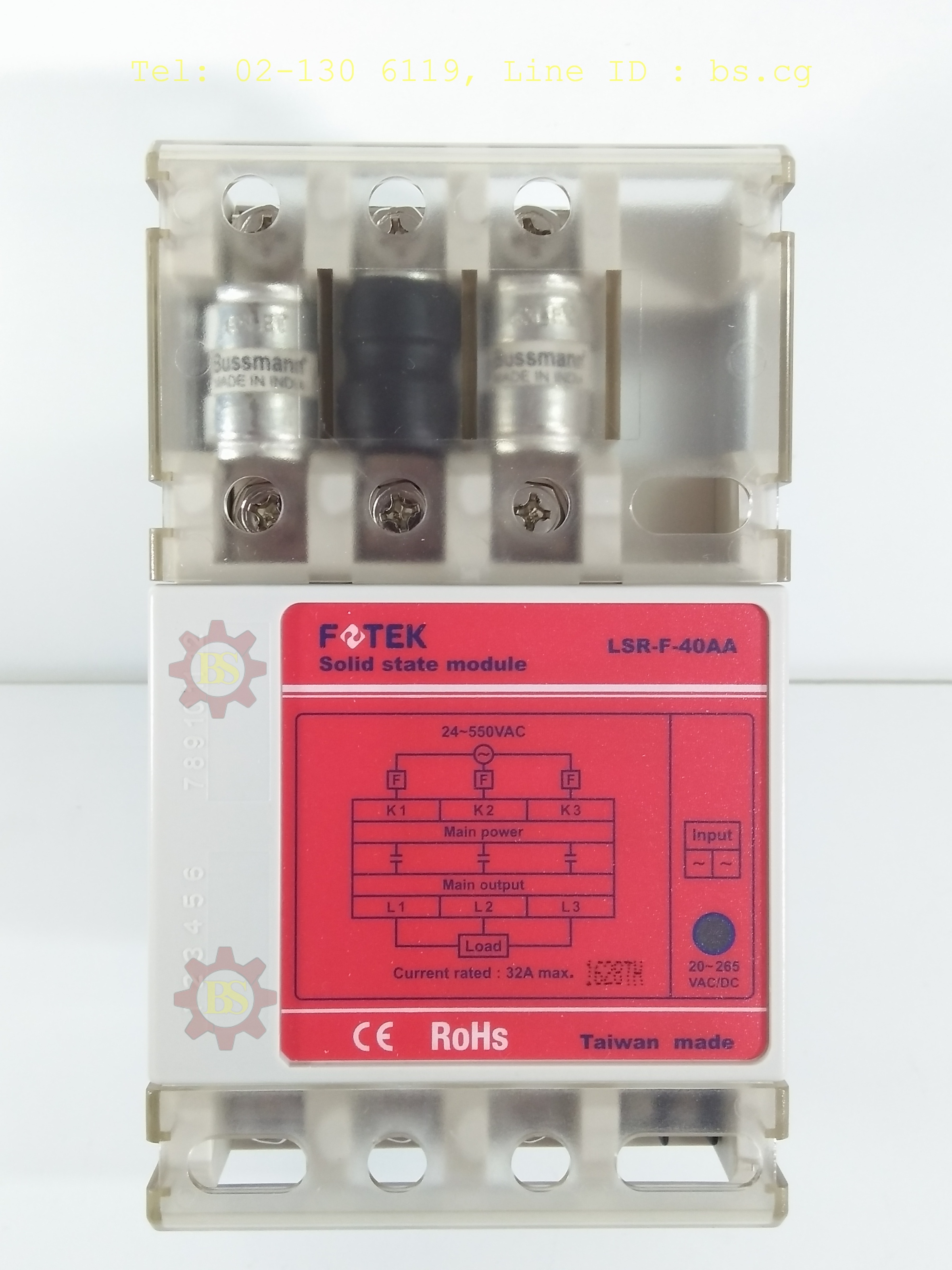 FOTEK : Solid State Module Power Reguiator LSR-F-40AA