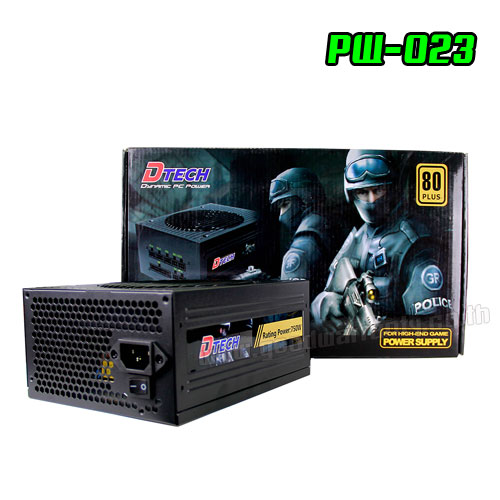 PW023 DTECH POWER SUPPLY 650W 80+ SKU-01606