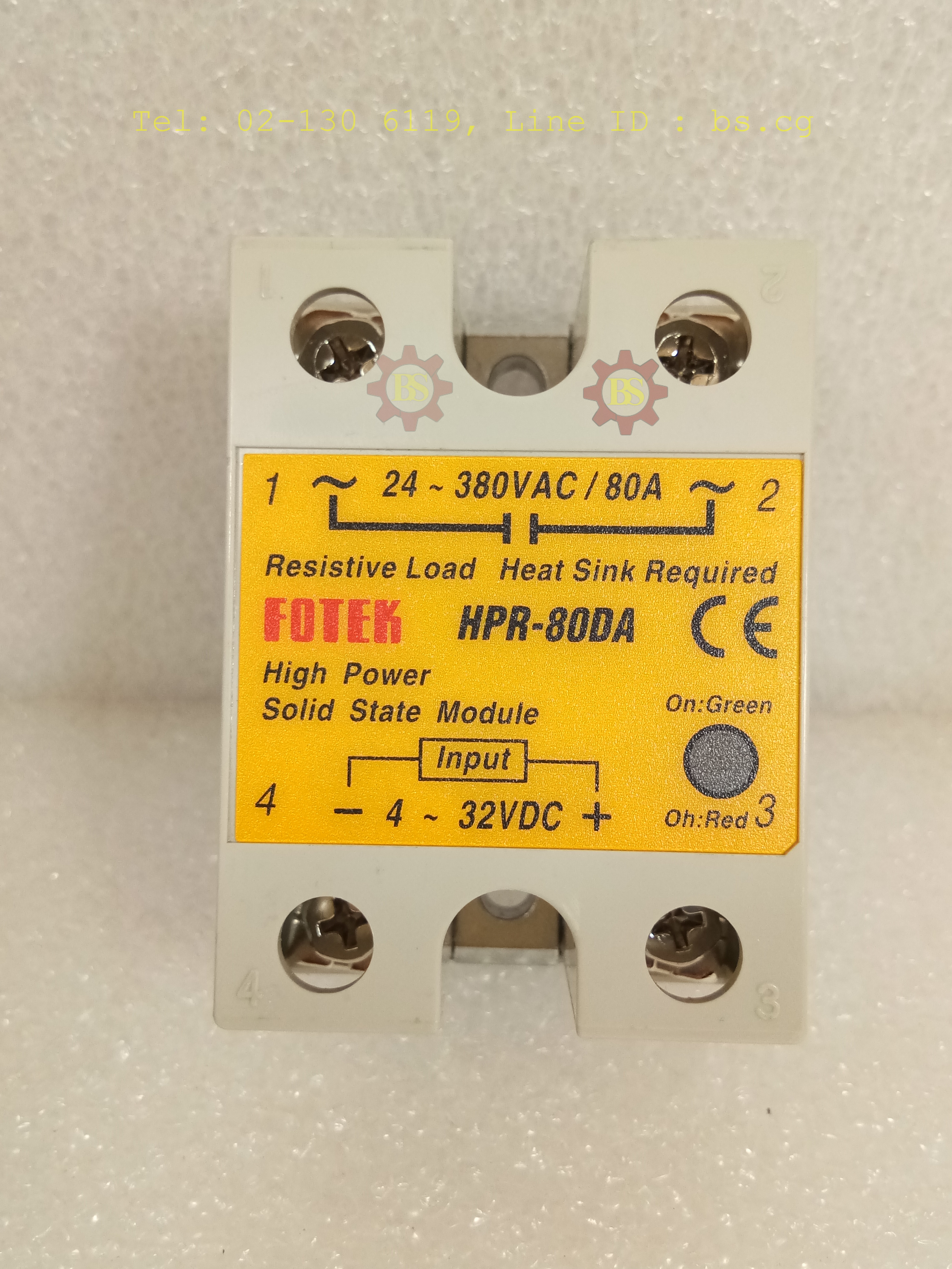FOTEK : Solid State Module High Power HPR-80DA