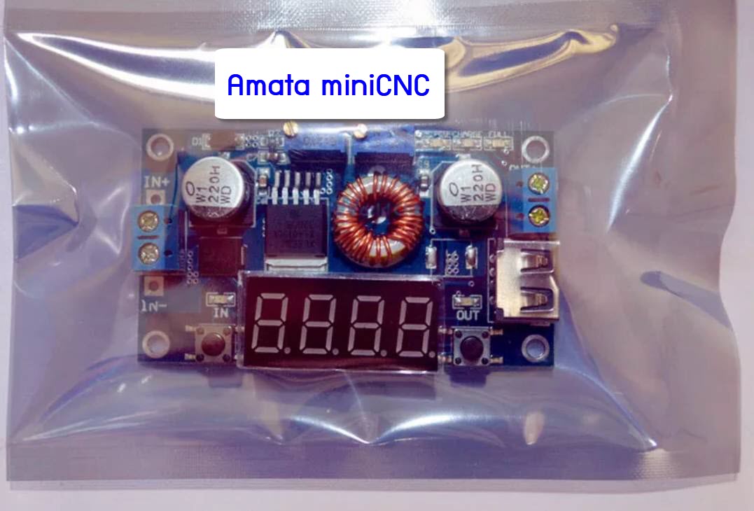 DC-DC 5A Digital LED Drive Lithum Battery Charger Module CC/CV USB Step Down Buck Converter With Voltmeter Ammeter