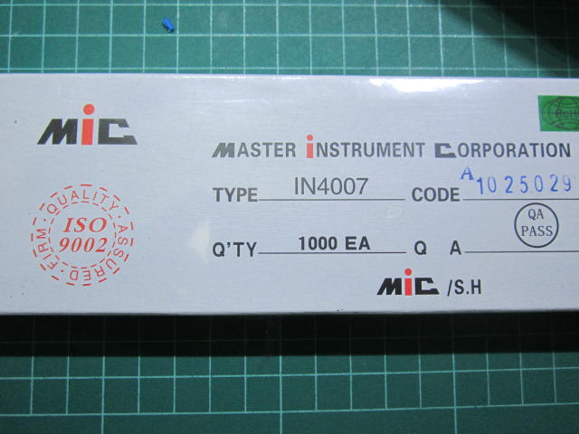 ไดโอด1N4007 1A 1000V