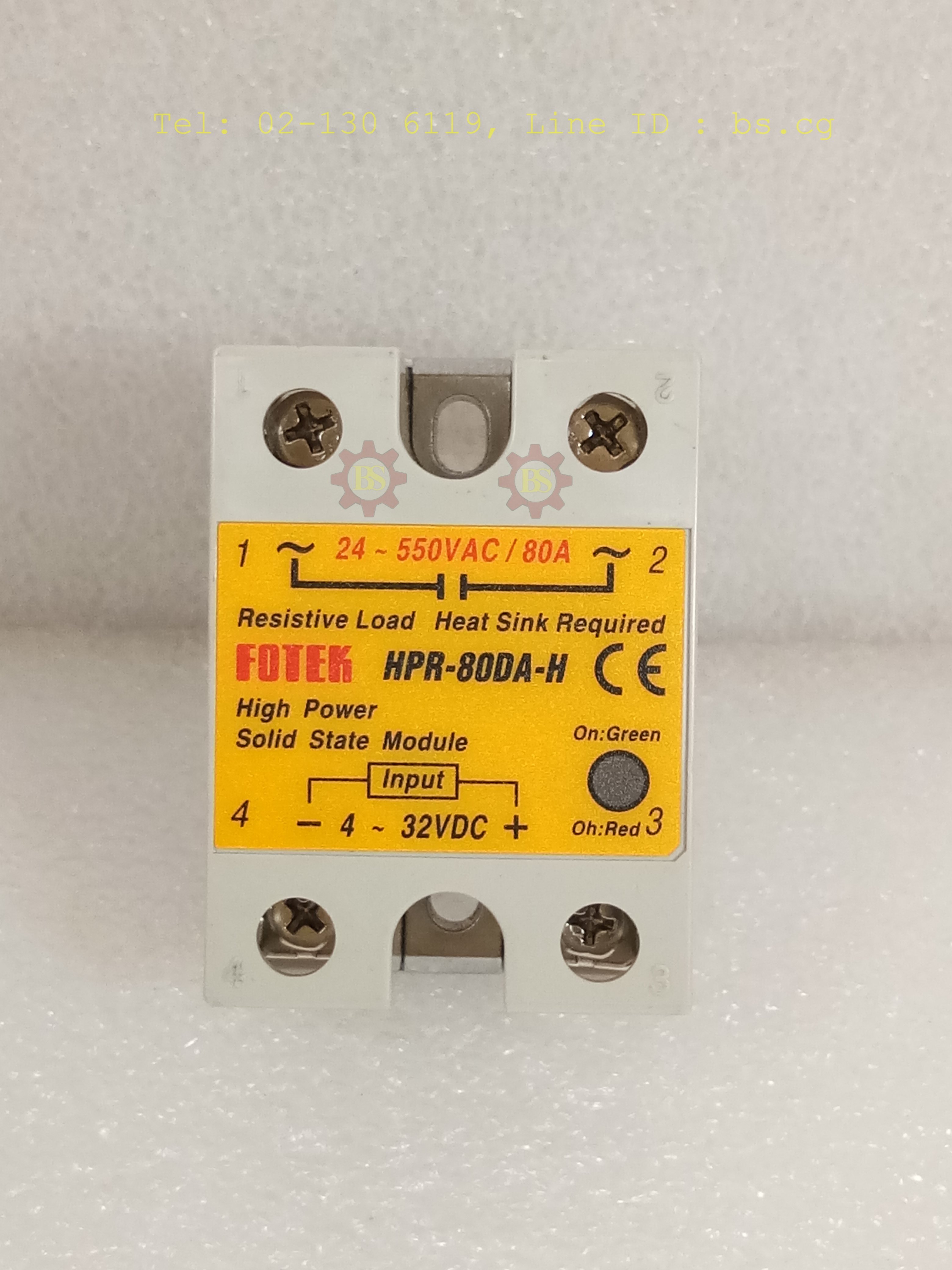 FOTEK : Solid State Module High Power HPR-80DA-H