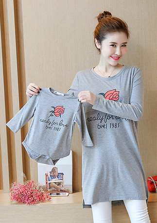 🔥🔥🔥 ชุดคลุมท้องคู่แม่ลูก ซื้อ 1 แถม 1 🔥🔥🔥