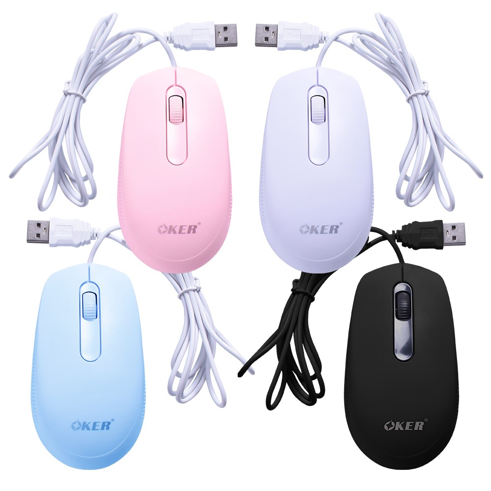 M145 OKER MOUSE USB คละสี MO-OK-OU-145xx
