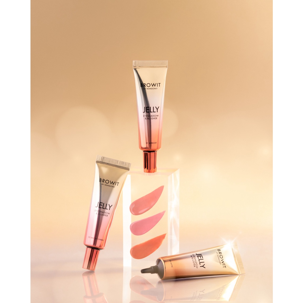 Browit Jelly Eyeshadow & Blusher อายแชโดว์ เนื้อเจลลี่ 10g