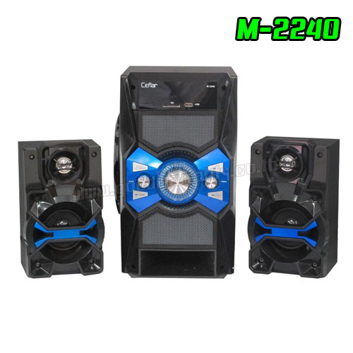 CEFLAR CEFLAR M2240 2.1 Mutimedia Speaker M-8990 SKU-01446