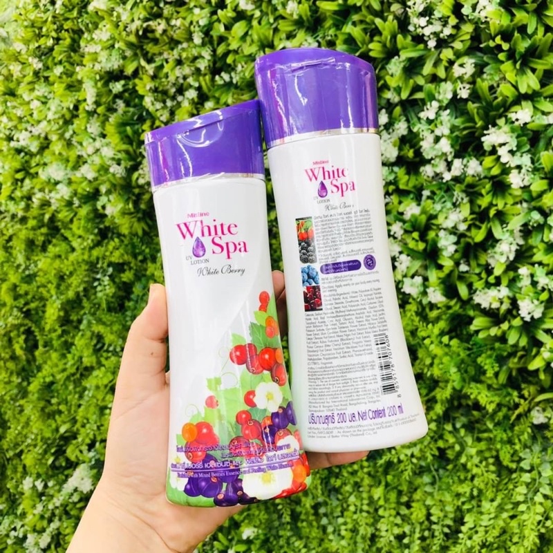 มิสทิน ไวท์ สปา กลูต้าไธโอน โลชั่น 200 มล. Mistine White Spa Glutathione UV White Lotion 200 ml