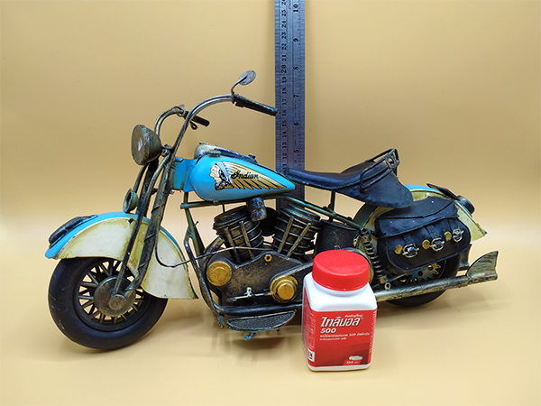 INDIAN รถเหล็กวินเทจ รถช็อปเปอร์ โมเดลรถเหล็ก โมเดลจำลอง