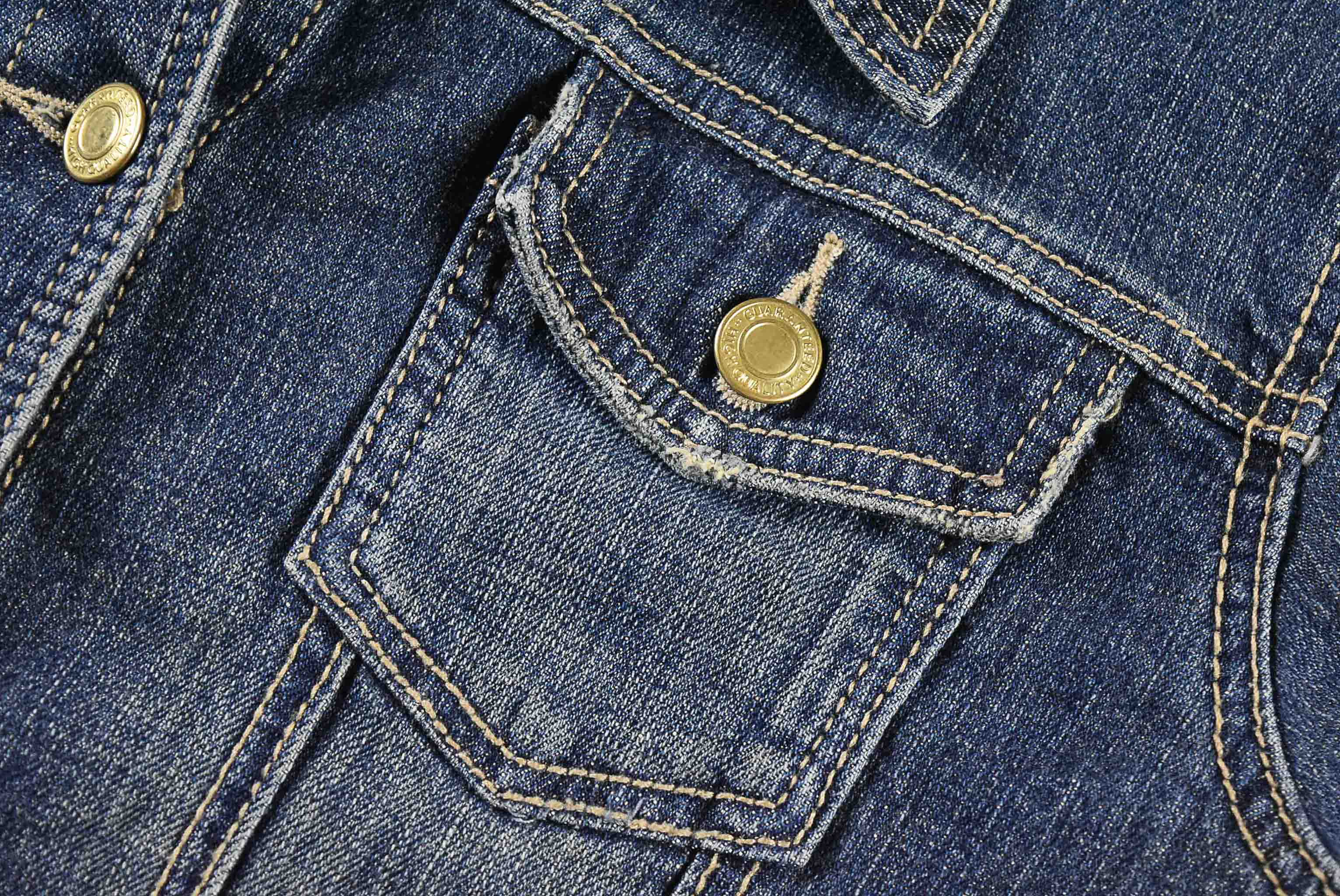 Wave List อกจริง 36 ไซส์ S เสื้อแจ็คเก็ตยีนส์ แขนยาว ผู้หญิง สีเข้มฟอก มีซับใน ทรงสวย เนื้อผ้านุ่มใส่สบาย คลุมกันแดด