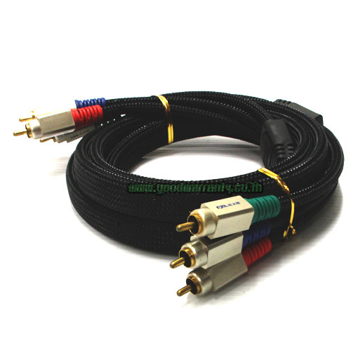 Cable RCA3-RCA3 2M 986A(COMPONANT) CA-RC-RC-3P023