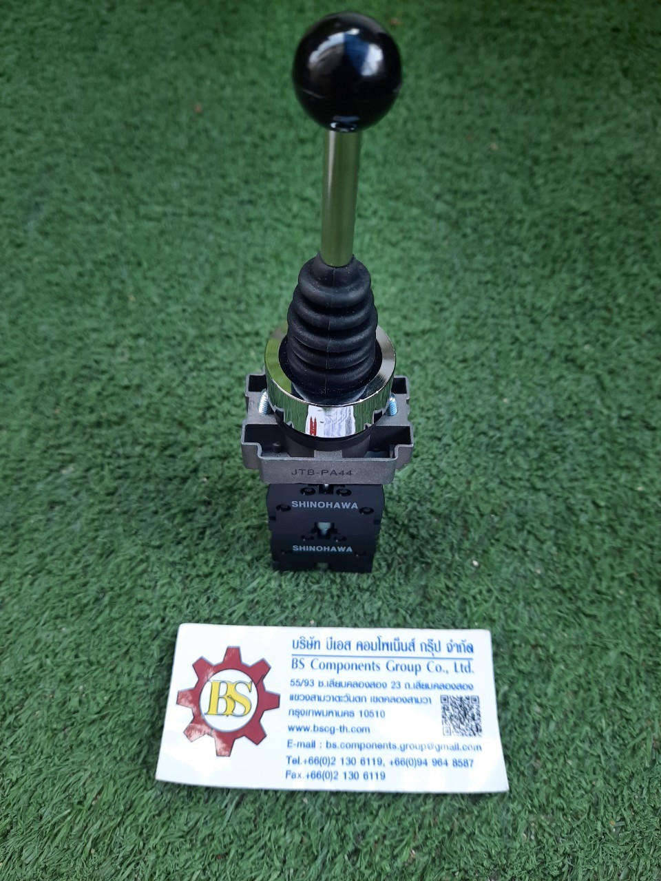 SHINOHAWA : สวิทช์โยก 4 ทาง 4 No. Dia. 22 mm. JTB-PA24 (PA44) (โยกเด้งคืน) SN404