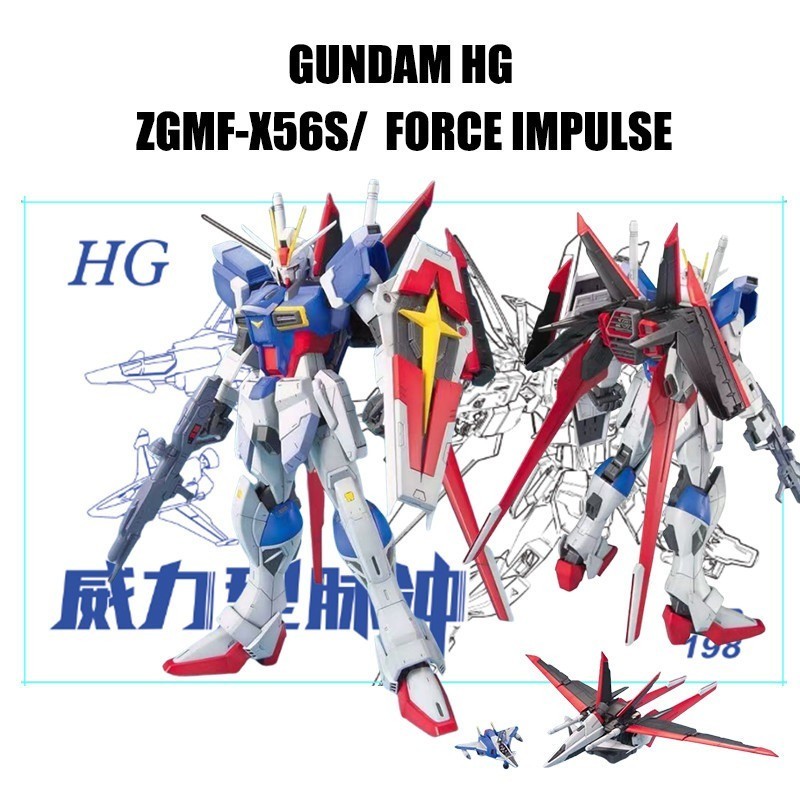 HG 1/144 Force Impulse Gundam**ทักเเชทก่อนกดคำสั่งซื้อนะครับ***