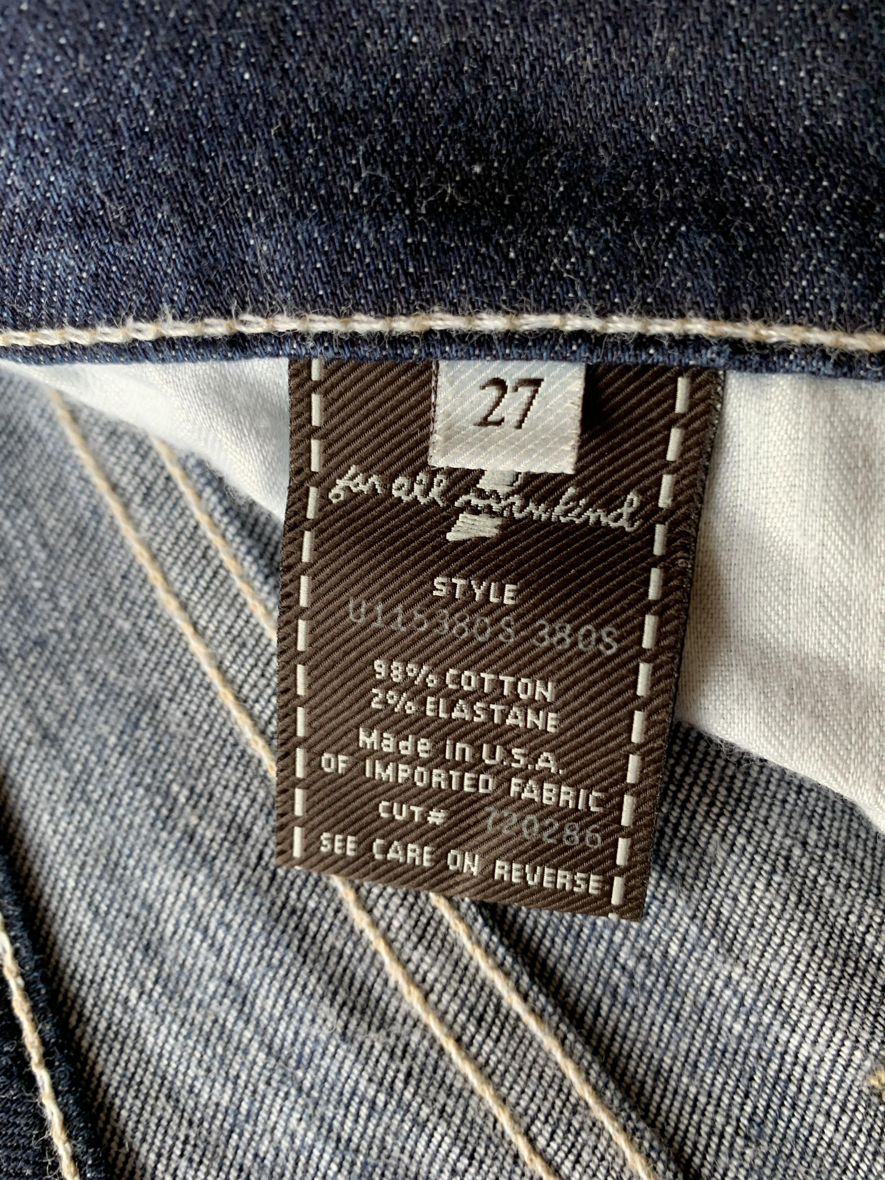 กางเกงยีนส์ผู้หญิงมือสอง 7 For All Mankind Made in USA