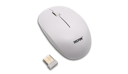 TF191 TECFON MOUSE OPTICAL USB TF-191 MO-TF-WL-191WH
