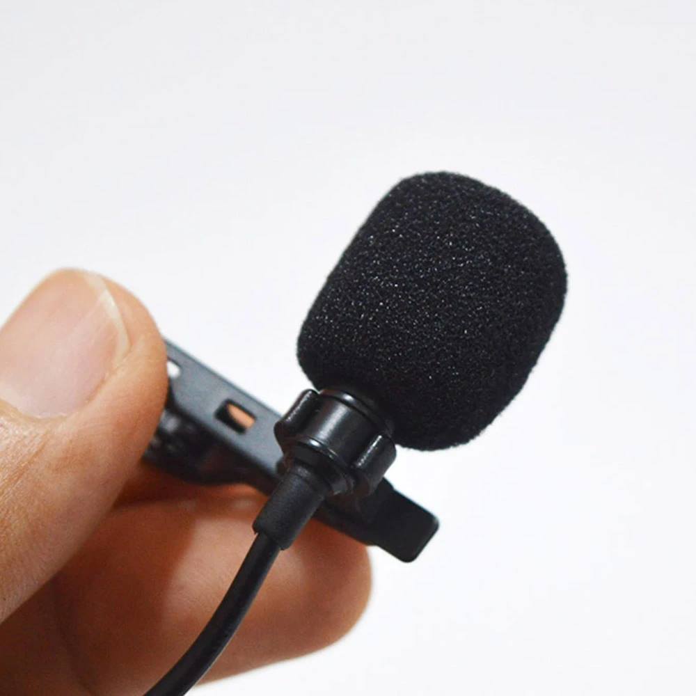 YC-VM10 Yichuang Clip On Microphone 3.5mm ไลฟ์สด คาราโอเกะ วีดีโอคอนเฟอร์เร้นซ์ YC-VM10 MI-OK-XX-CVM10