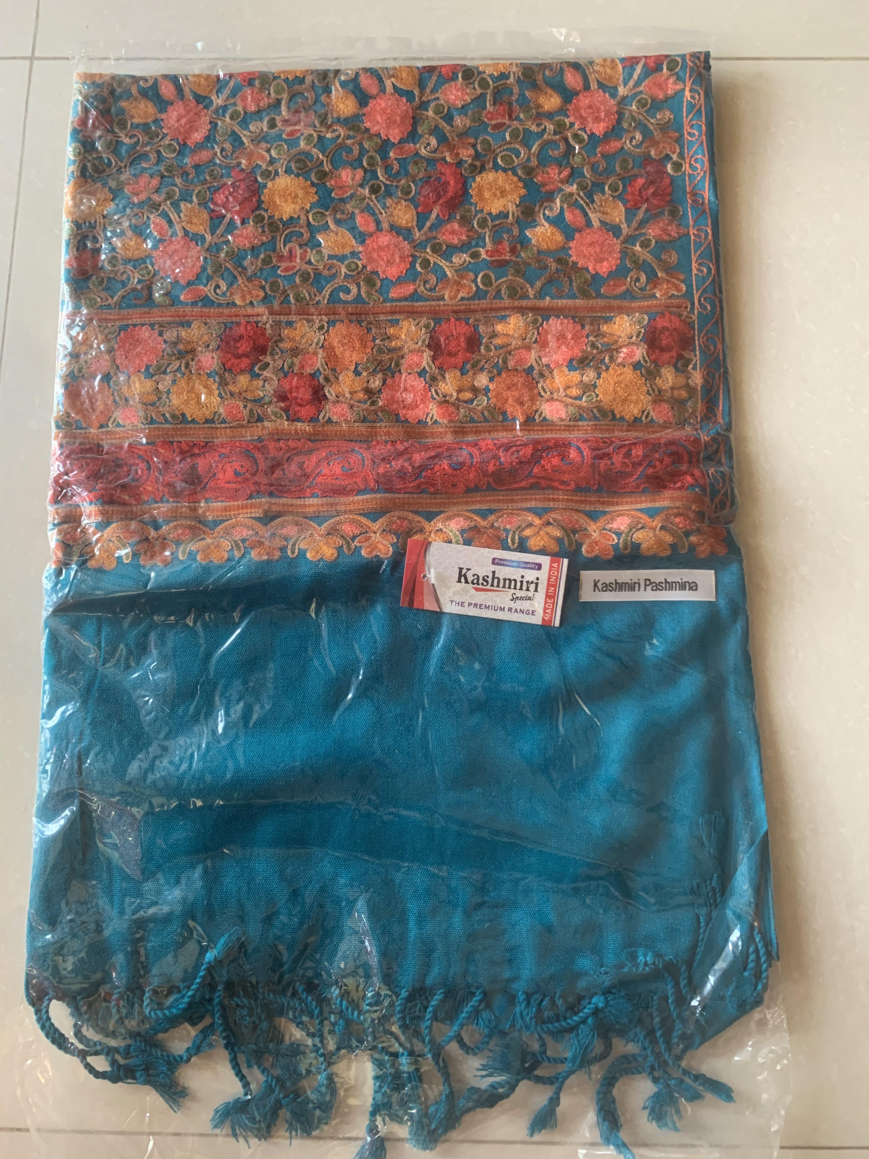 ผ้าแคชเมียร์ Kashmir ปักด้วยมือ