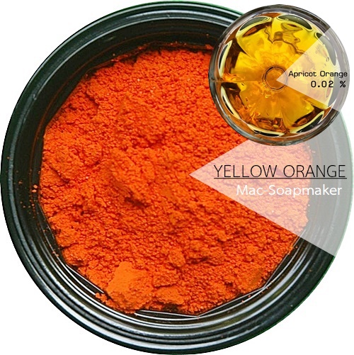 Color Orange: Apricot Orange 26.9 % สีส้มแก่ สีผสม CI 16255 + CI 19140 สีผสมชนิดผง ละลายได้ในน้ำ COA