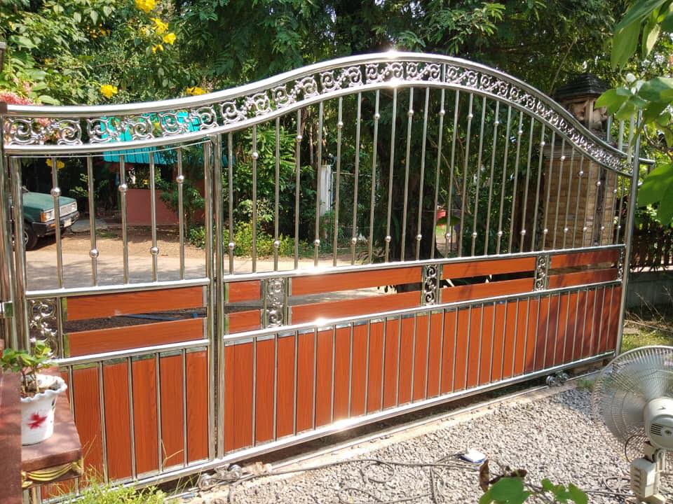 รับทำประตูรั้วสแตนเลสบางรัก