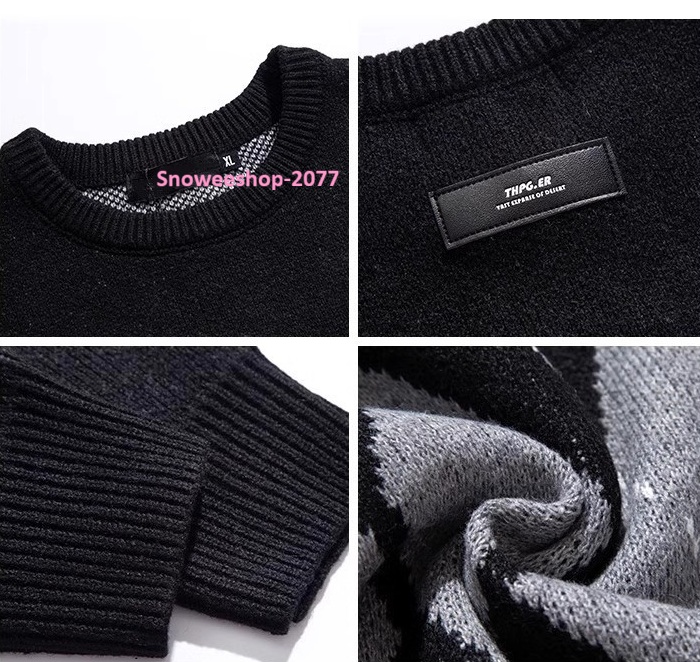 หนาวแค่ไหนก็ไม่กลัว! อุ่นได้ถึงใจไซส์ใหญ่สุด 59 นิ้ว เสื้อสเวตเตอร์ไหมพรมทอหนา คอกลมทรงหลวม ใส่เดี่ยวก็ดี ใส่ข้างในก็อุ่นเวอร์ ผ้านุ่ม ไม่คัน ไม่รัดตัว ใส่เที่ยวต่างประเทศได้ทุกพิกัดมีไซส์ใหญ่พิเศษ XL–8XL หลวมใส่สบาย ดูเพรียวขึ้น ใส่แล้วไม่ตัน