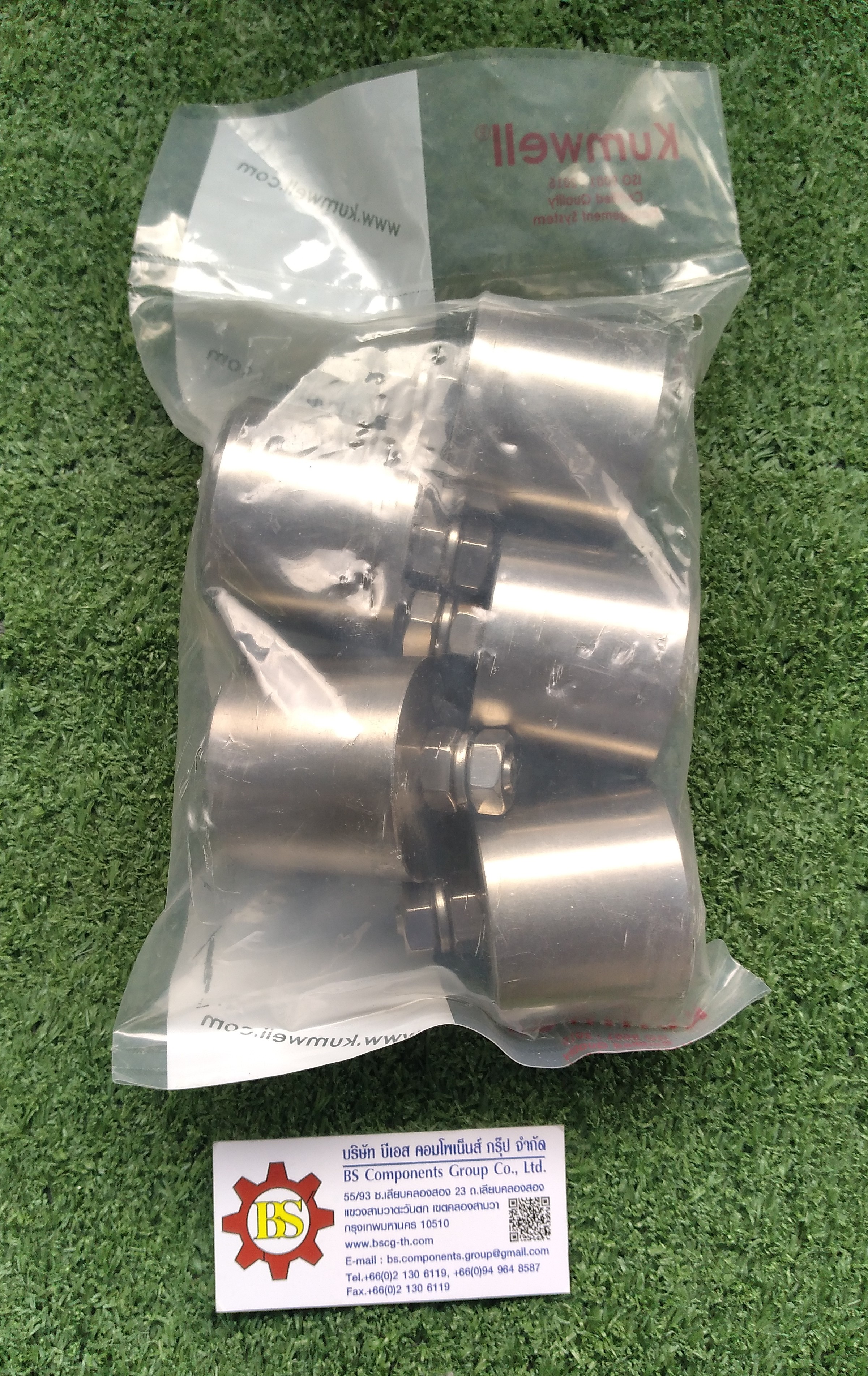 KUMWELL : Earth Boss Dia.= 50 mm, Length = 45 mm (Stainless) GXEAB