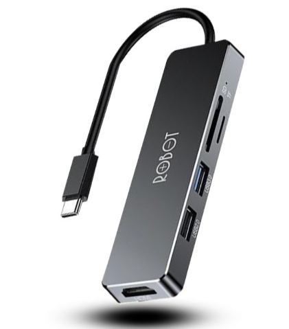 ROBOT HT-240S ROBOT TYPC-C TO HDMI+USB*2+REDER CARD CA-TC-RB-HT240