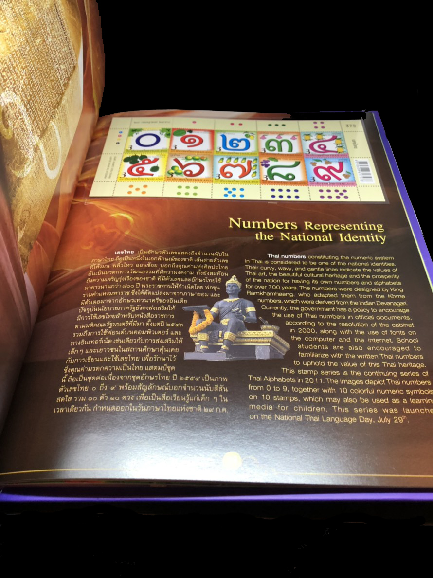 สมุดตราไปรษณียากรไทยประจำปี 2558