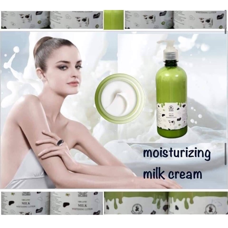 DR.JAMES ORGANIC MILK WHITENING LOTION 500 ml. ดร.เจมส์ โลชั่นน้ำนม ออแกนิก ผลิตจากชั้นบนสุดของน้ำนมวัว