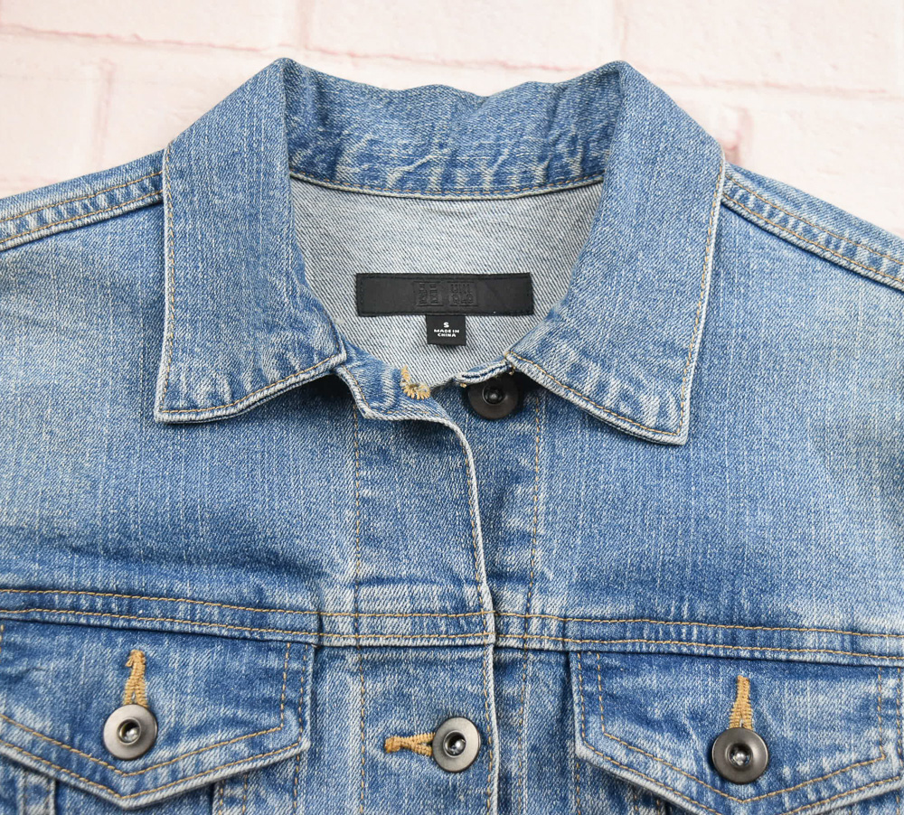 UNIQLO®แท้ อก 34 เสื้อแจ็คเก็ตยีนส์ผู้หญิง ยูนิโคล่ สียีนส์ เสื้อแขนยาว เนื้อผ้าดี