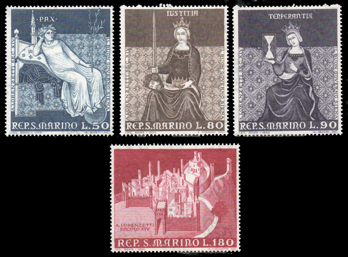 1969 Frescoes in Siena