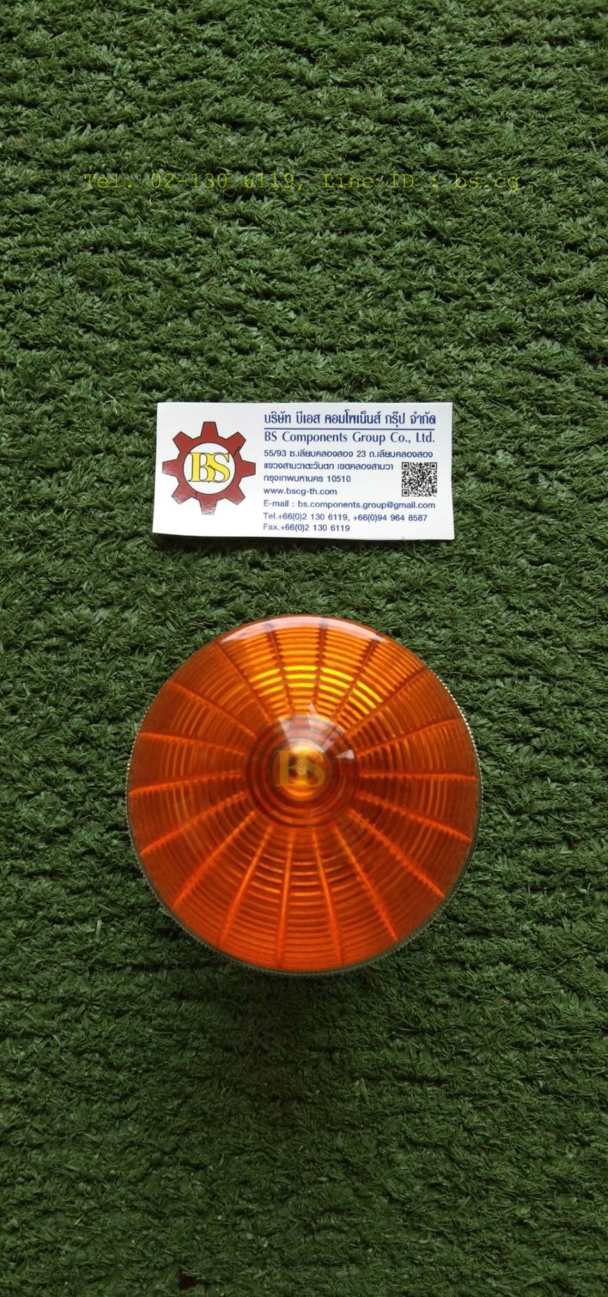 Tend : PL.30mm. TPL-302-Y 220V ไฟติดค้าง