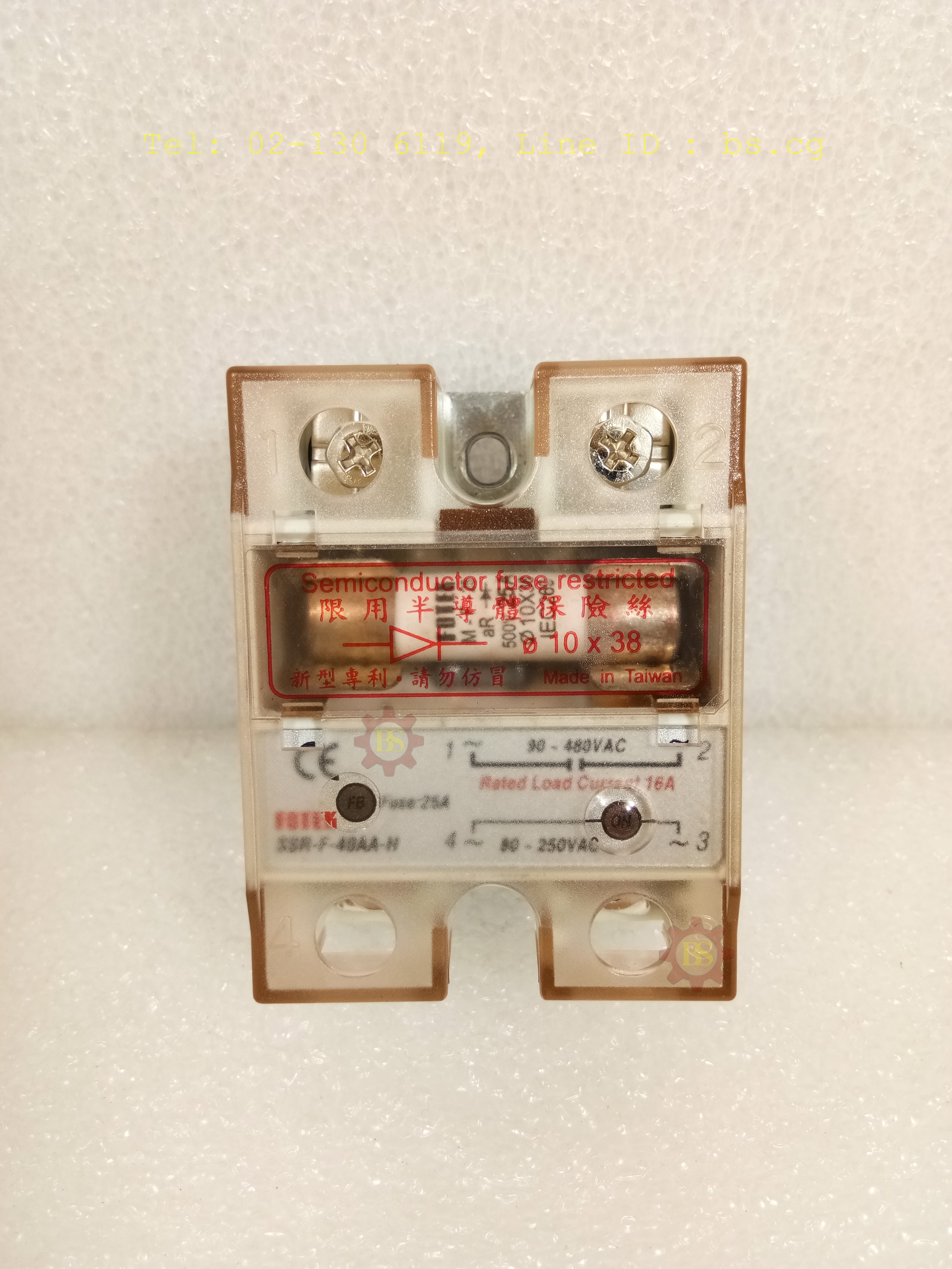 FOTEK : Fuse: 25A SSR-F-40AA-H