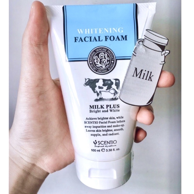 Beauty Buffet Scentio Milk สูตรน้ำนม โฟมล้างหน้า / โลชั่น / ครีมอาบน้ำ / มาส์ก / สครับ / เจลขัดขี้ไคล / เซรั่ม / ครีม