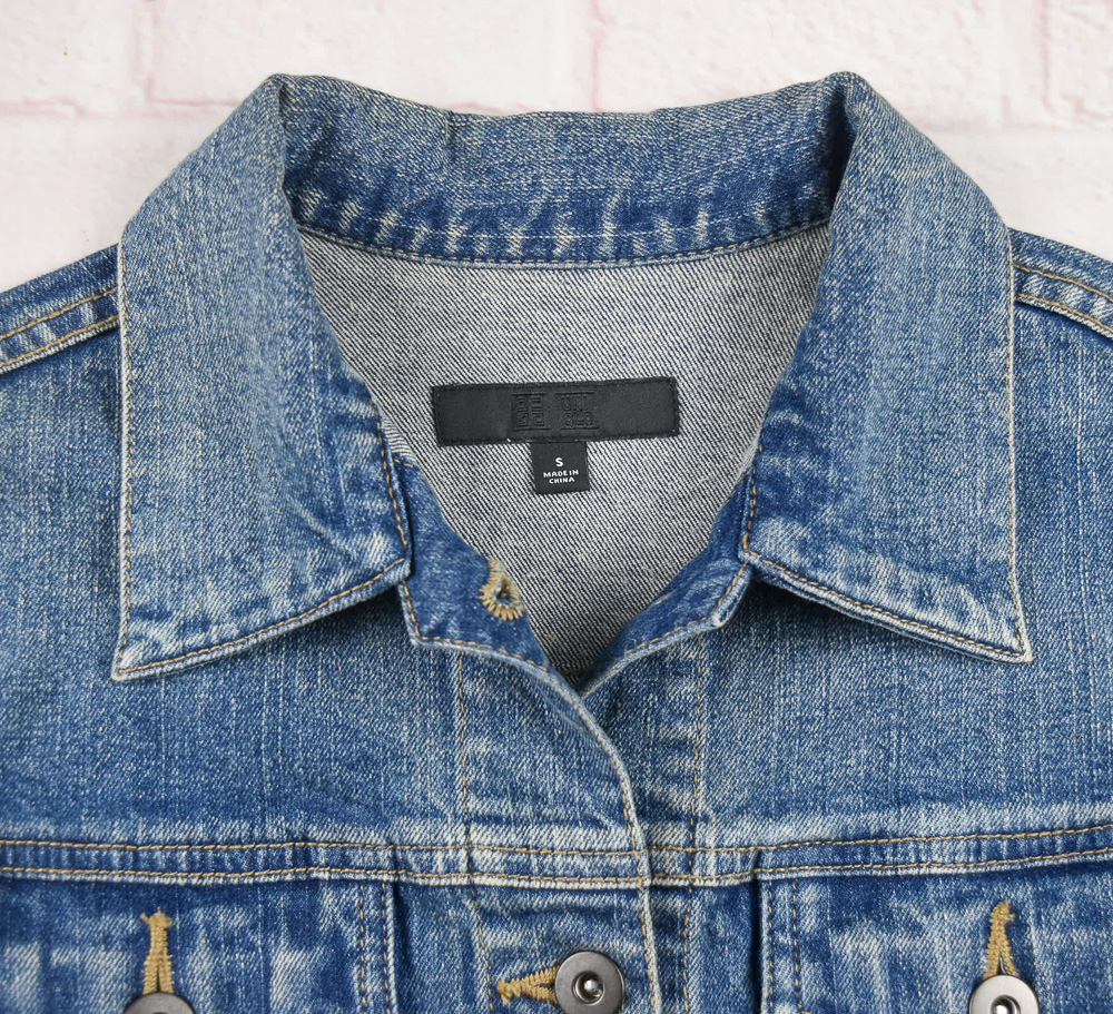 UNIQLO®แท้ อก 34 เสื้อแจ็คเก็ตยีนส์ผู้หญิง ยูนิโคล่ สียีนส์ เสื้อแขนยาว เนื้อผ้าดี