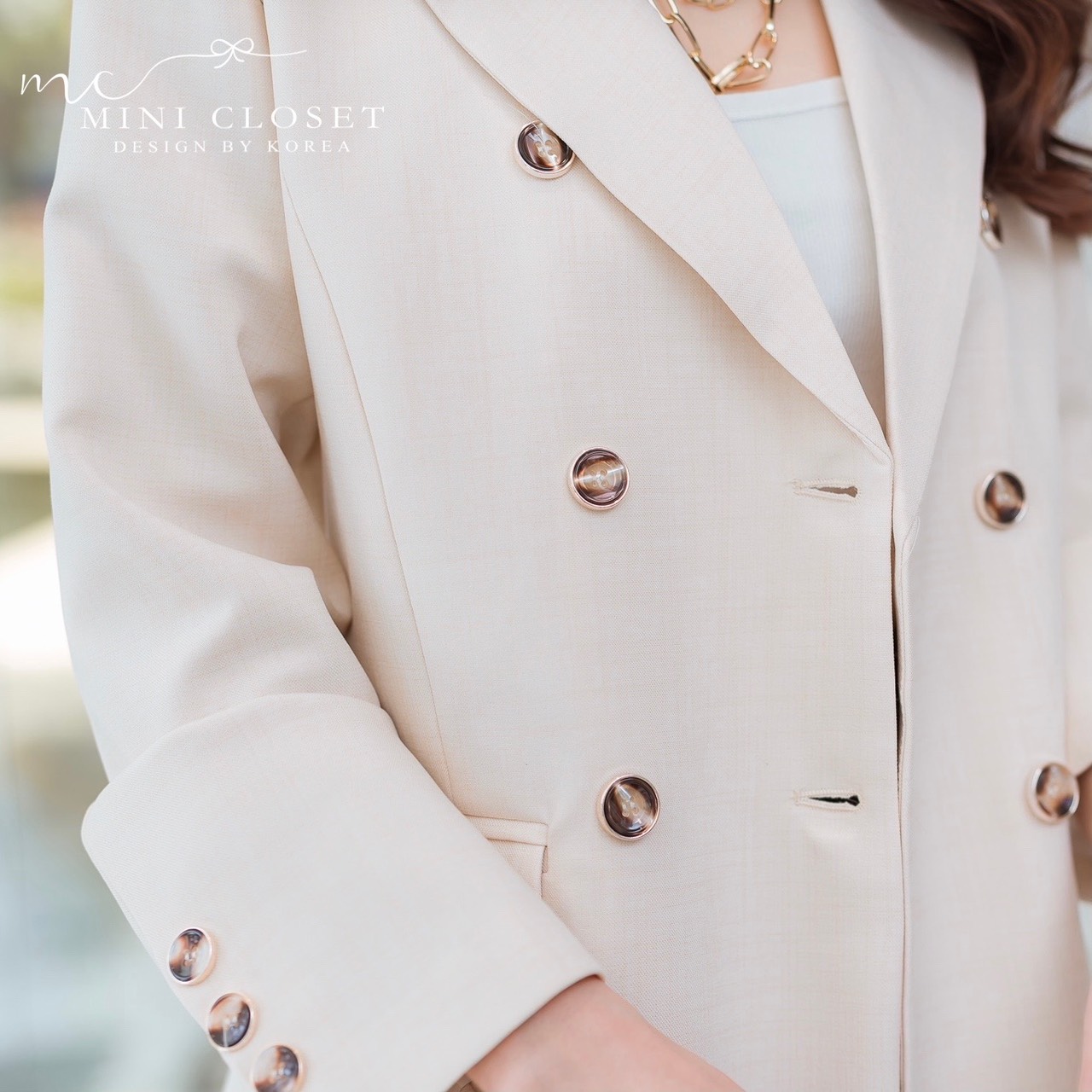 Blazer ทรงดีงามมาก⛅️ งานสูท Oversize คุณภาพ งานมีซับในทั้งตัว ความยาวปิดสะโพก