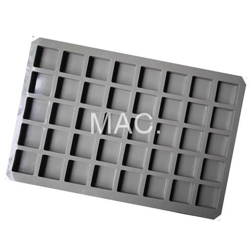 พิมพ์ซิลิโคน SOAP TESTER /2.5x2.5x1.4cm /10 กรัม / 40 หลุม