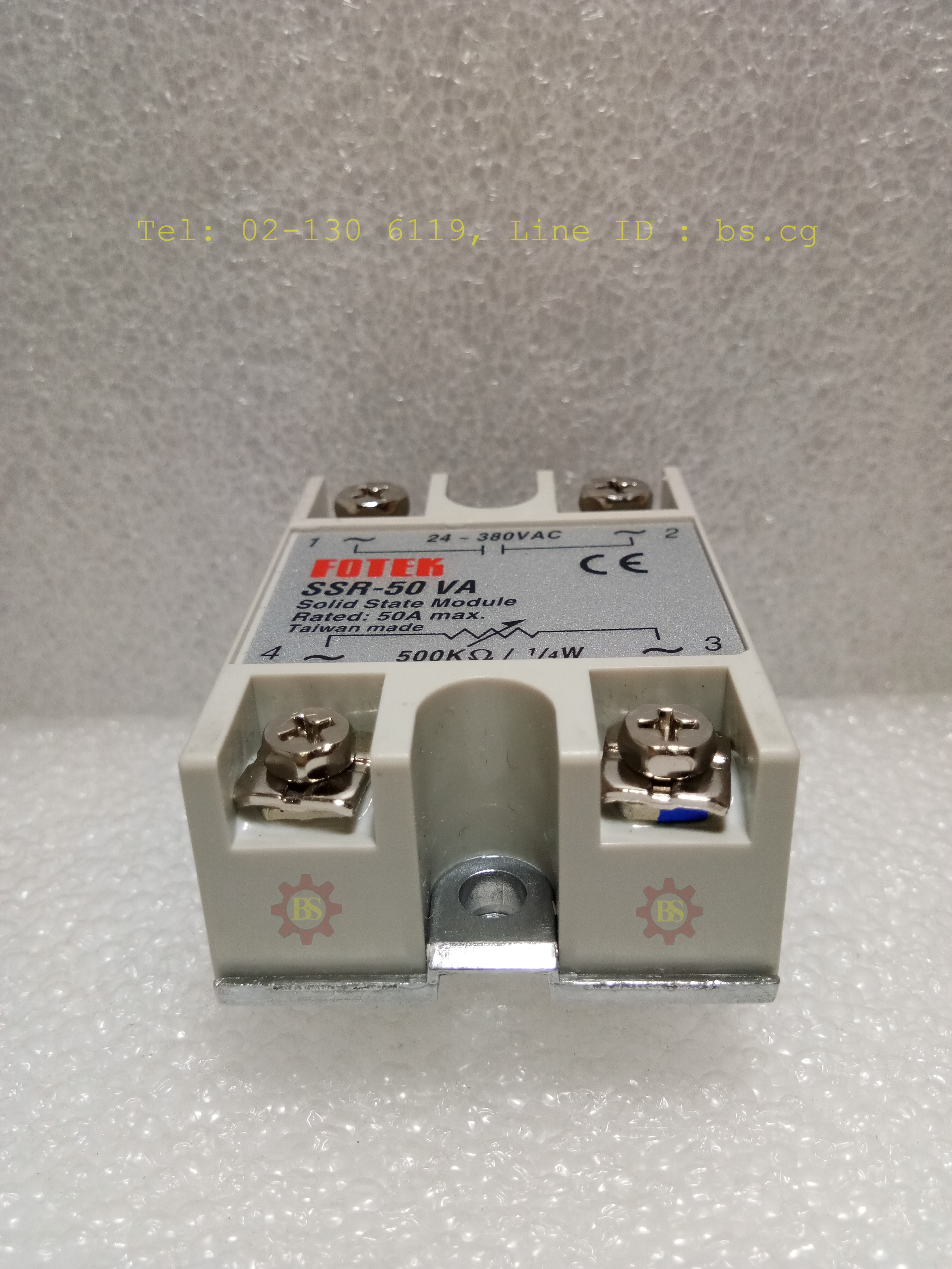 FOTEK : Solid State Module Rated: 50A max. SSR-50 VA