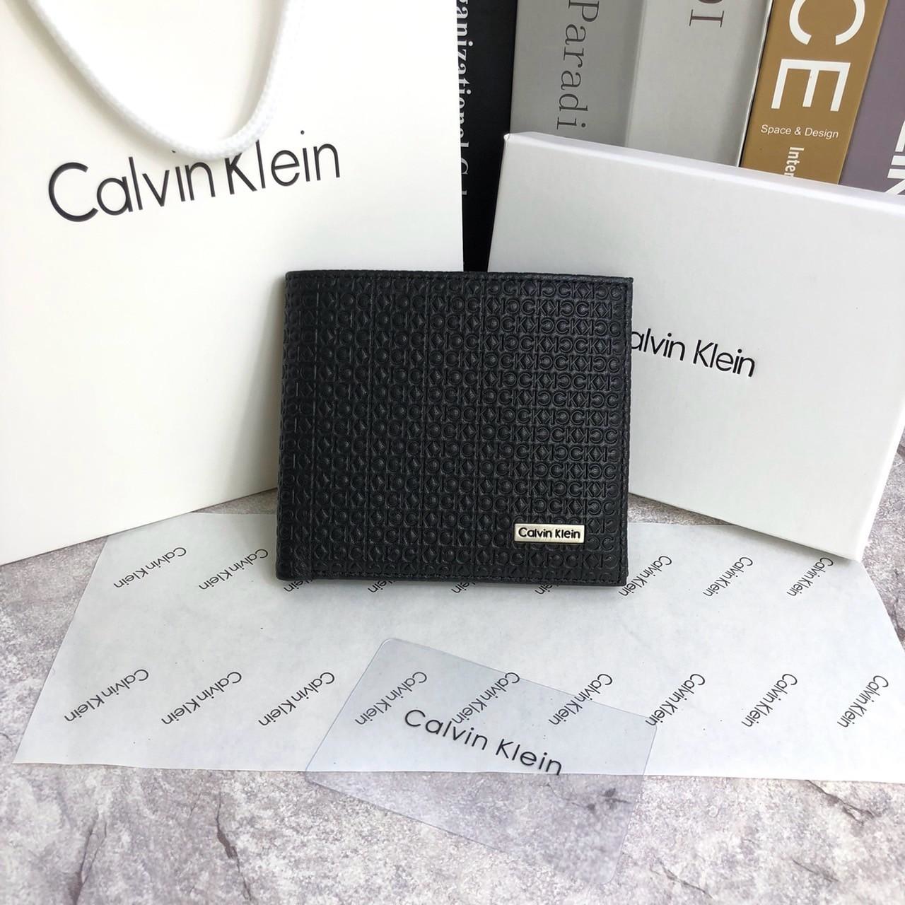 กระเป๋าสตางค์ผู้ชายเท่ห์ ๆ สมาร์ท ๆ แบรนด์แคลวิน CK Calvin Klein Short Wallet