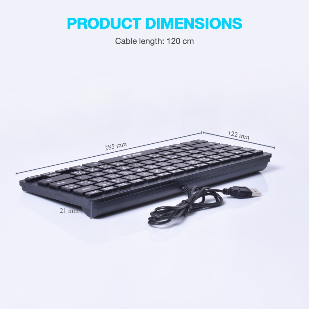 F9 OKER NOTEBOOK MINI KEYBOARD USB KB-UB-OK-XF9GW